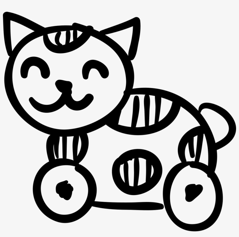 Cat Toy With Wheels Comments - Cat Toy Icon Png, transparent png