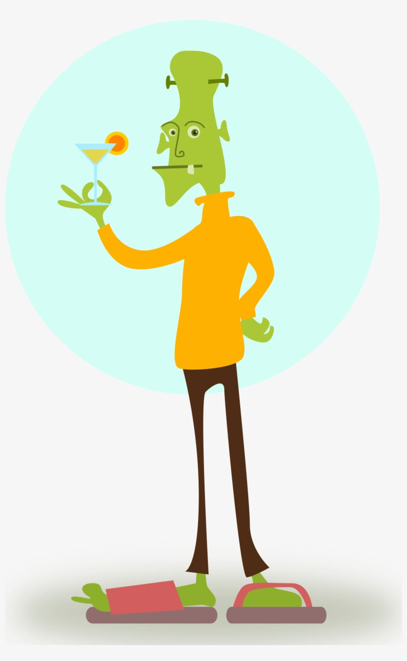 This Free Icons Png Design Of Fashionable Ghoul, transparent png