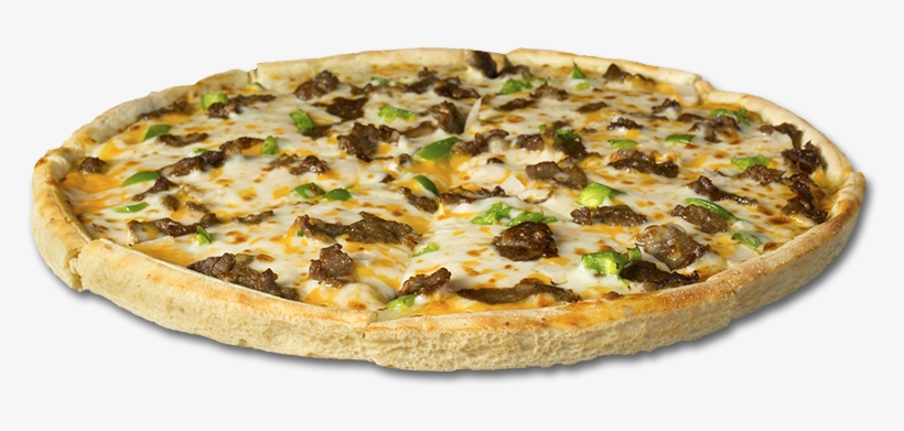 Philly Cheesesteak - Steak Pizza Png, transparent png