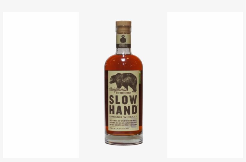 Slow Hand Six Woods Malt Whiskey - Slow Hand Organic Whiskey 750ml, transparent png