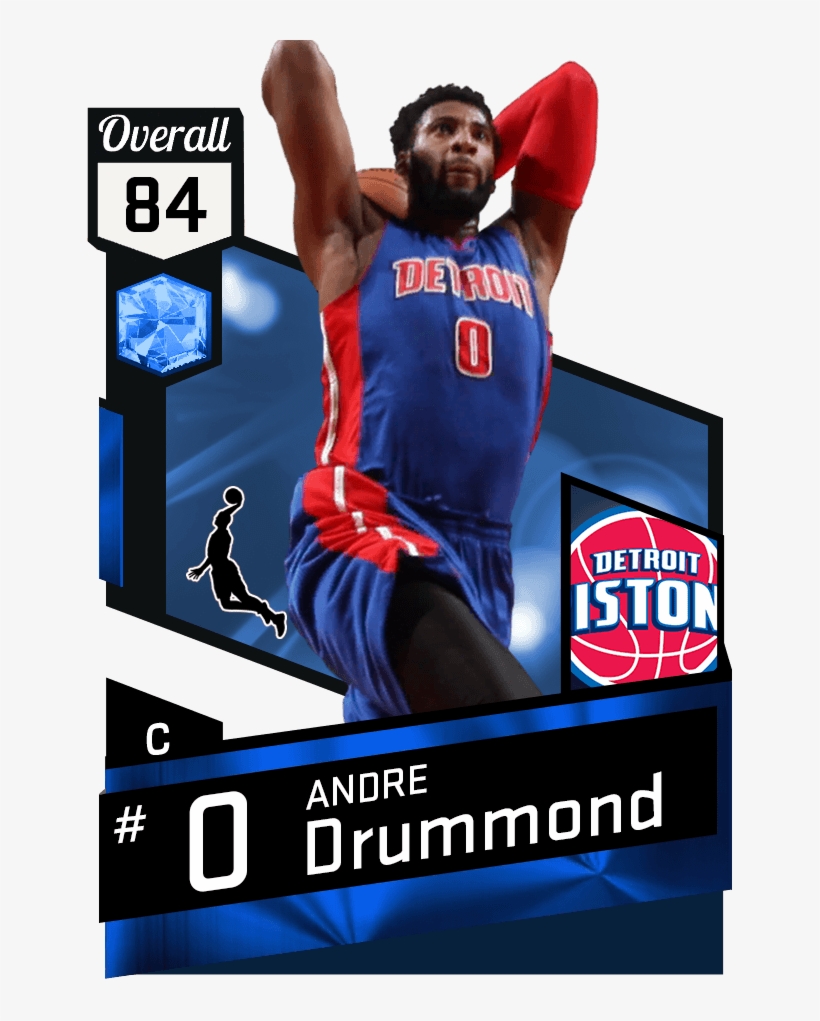 Andre Drummond - Detroit Pistons Polka Dots Design On Otterbox Commuter, transparent png