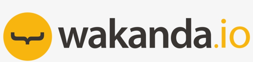 File - Logo-wakanda - Io - Wakanda, transparent png