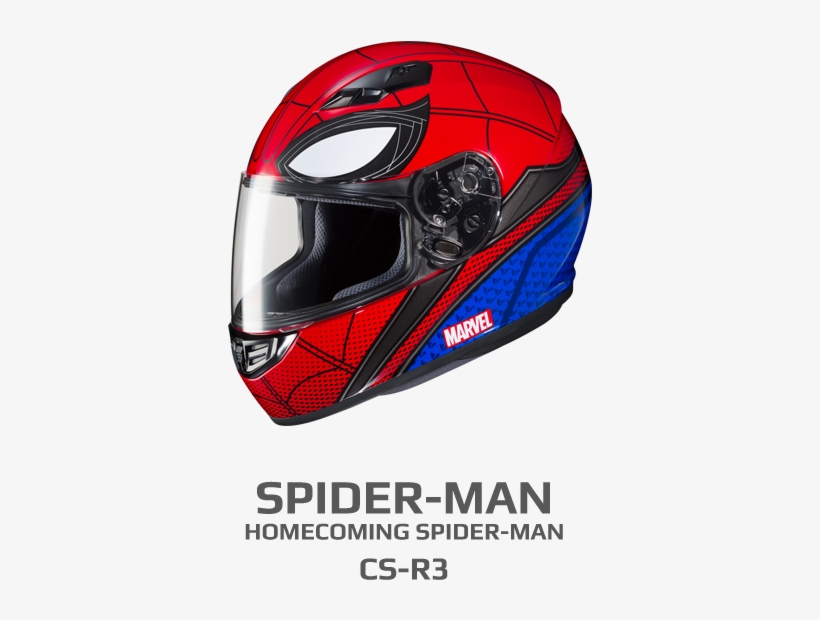 Previousnext - Spiderman Motorcycle Helmet, transparent png