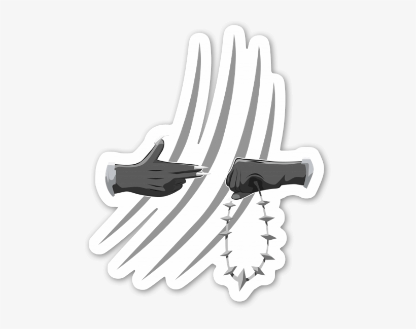 Run Wakanda Sticker - Sticker, transparent png