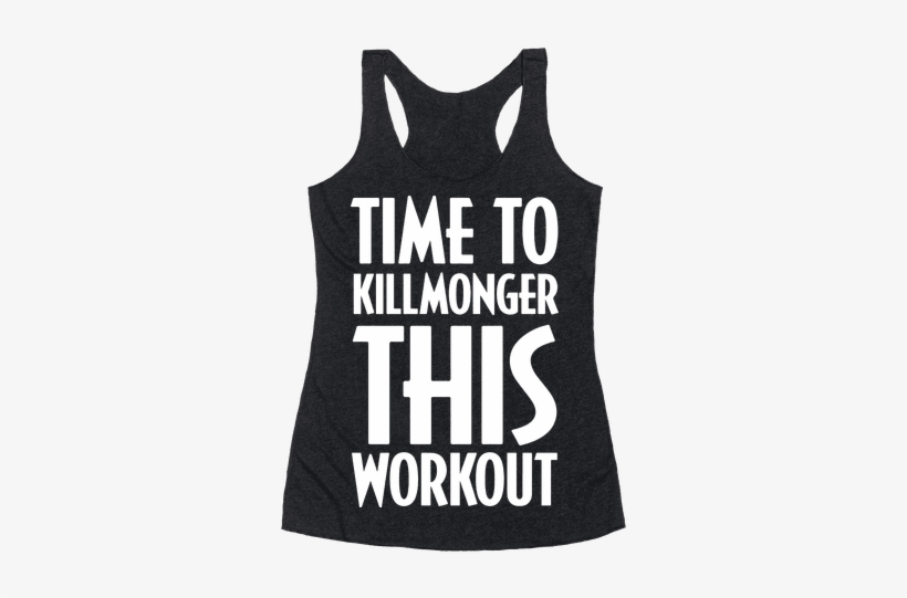 Time To Killmonger This Workout Racerback Tank Top - Gomez And Morticia Tshirt, transparent png