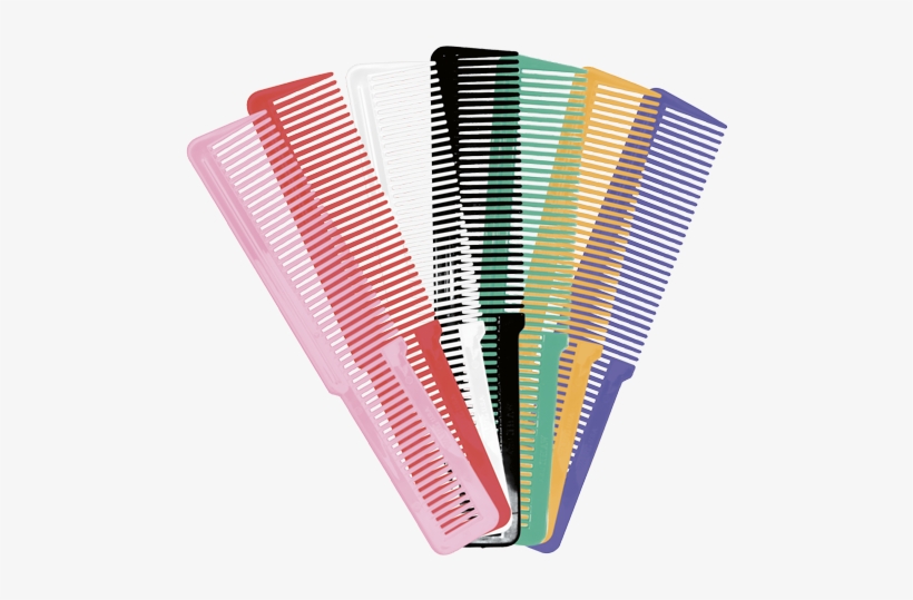 Wahl Pro Assorted Styling Combs Front View - Wahl Clipper Comb, transparent png
