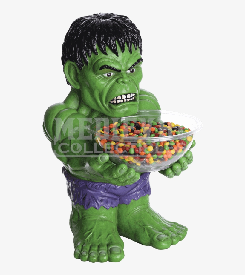 Hulk Candy Bowl Holder, transparent png