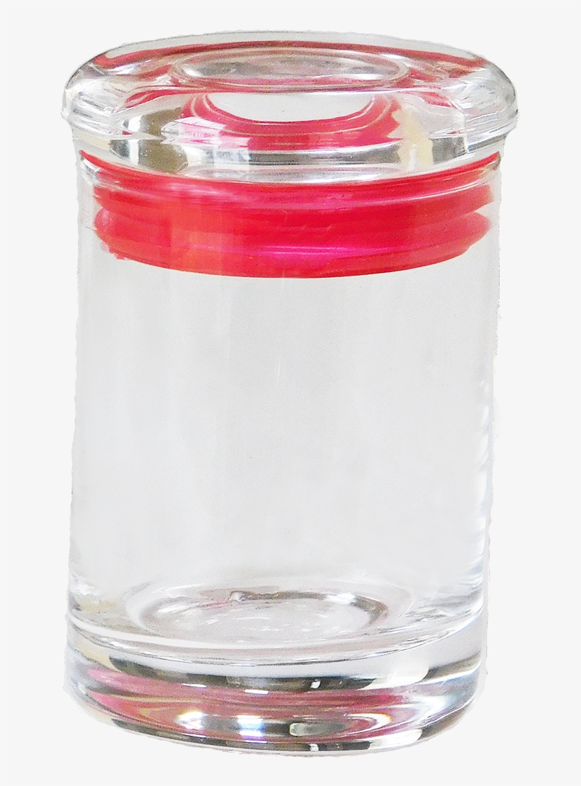 3oz Glass Jar/glass Lid/red Seal (72 Jars Per - Lid, transparent png