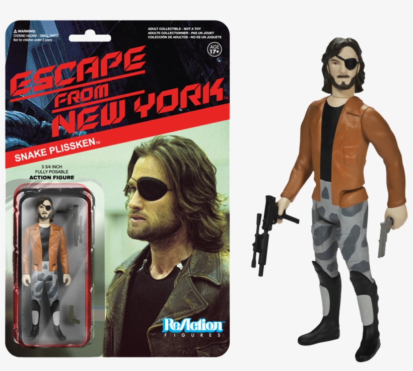 Reactionjacket - Snake Plissken Reaction Figure, transparent png