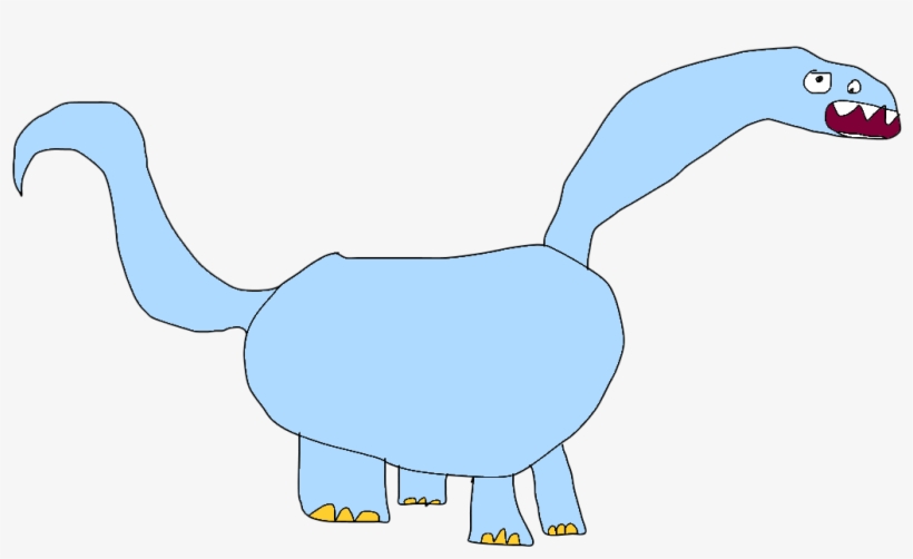 My First Really Good Dinosaur Drawing Effort - Cartoon, transparent png