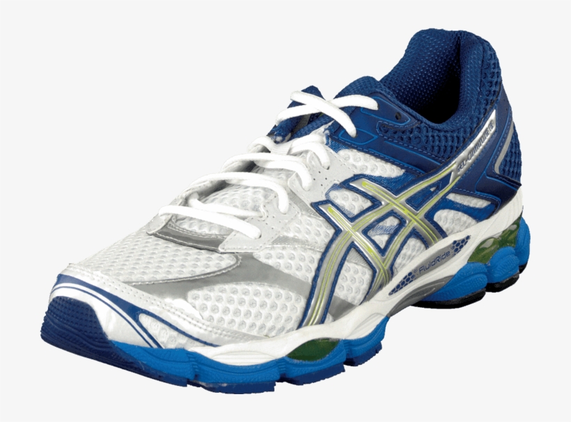Gel Cumulus 16 White/lightning/royal - Asics Gel Kayano Cumulus, transparent png