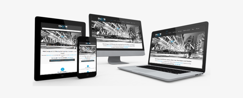 What Is Responsive Design Websites - Responsive Website Black And White, transparent png