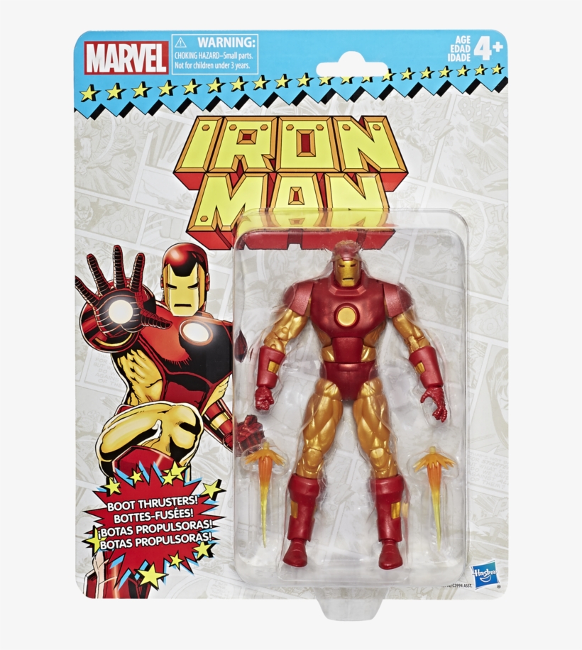 Image - Marvel Legends Vintage Iron Man, transparent png