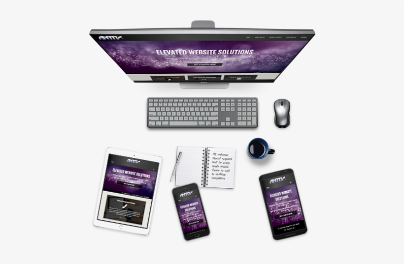 Responsive Website Design - Computer Hardware, transparent png