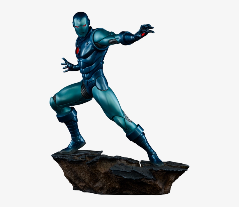 About The Iron Man Stealth Suit Statue - Marvel Comics, transparent png