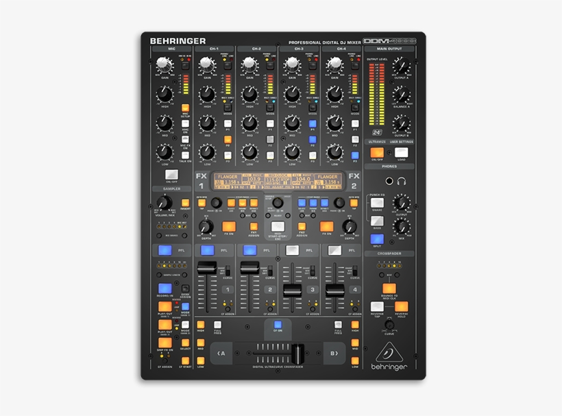 Behringer Ddm4000 Review - Behringer Ddm 4000 Digital Pro Mixer, transparent png