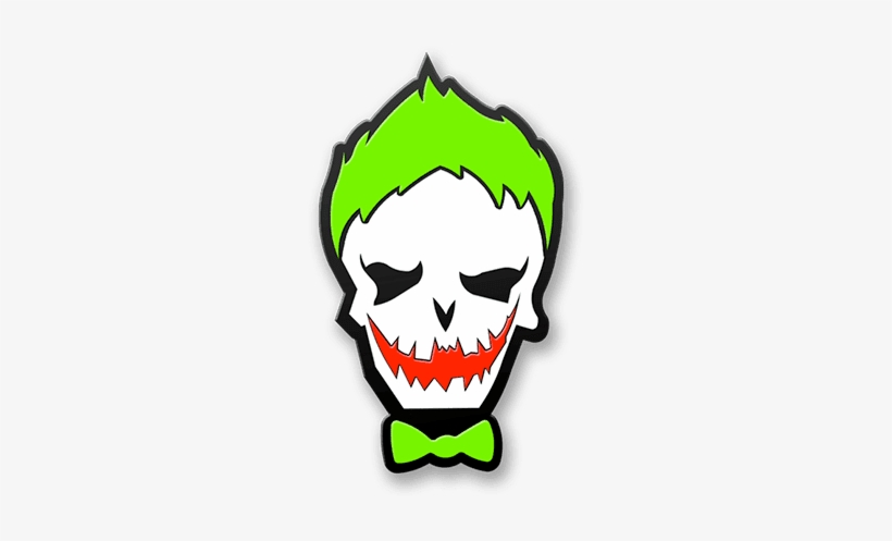 Suicide Squad Joker Luggage Tag, transparent png