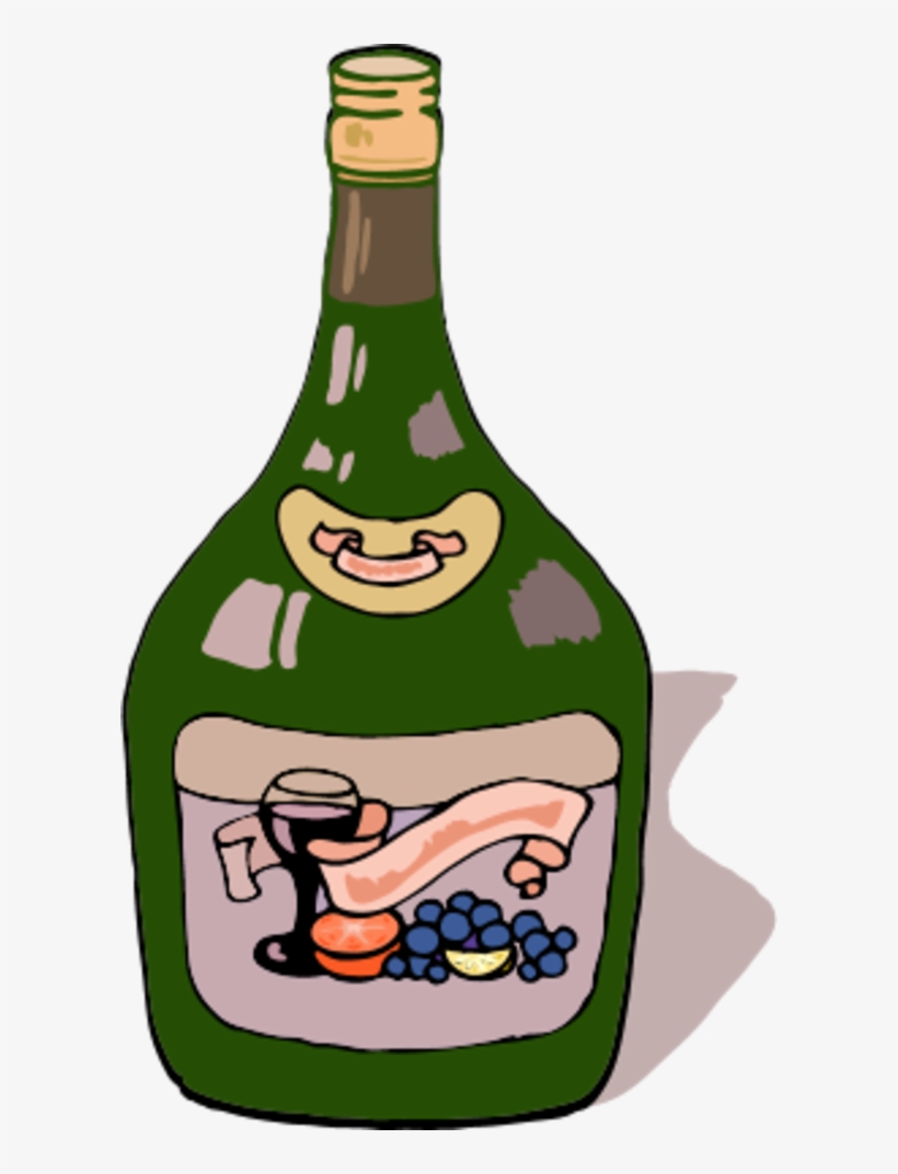 Vector Clip Art - Christmas Wine Full/queen Duvet Cover, transparent png