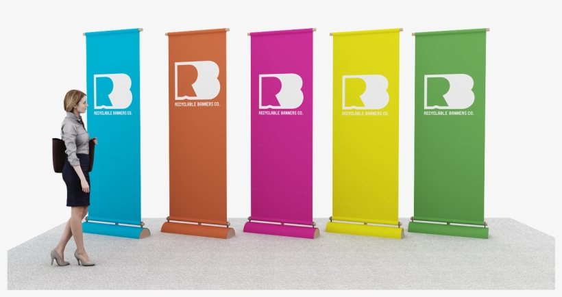 Eco Rolla Recyclable Eco Friendly Vertical Tradeshow - Banner, transparent png