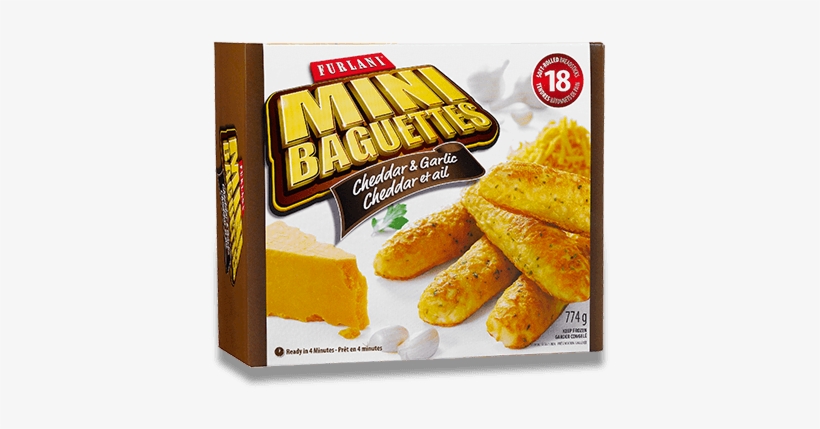Cheddar & Garlic Mini Baguettes - Furlani Garlic Knots, Parmesan Garlic - 6 Knots, 8, transparent png