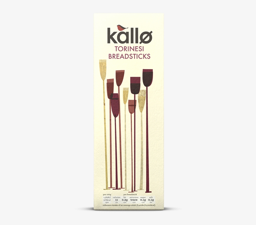 Kallo Original Torinesi Breadsticks 125g, transparent png