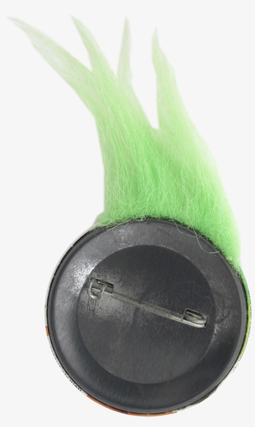 Troll Doll Green Button Back Innovative Button Museum - Troll Doll, transparent png