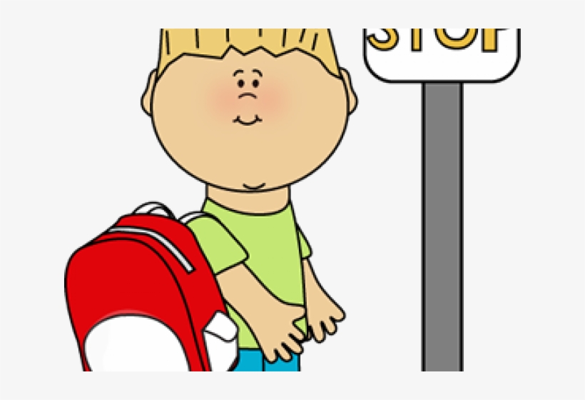 Driving Clipart Bus Stop Sign - Bus Stop Clipart Png, transparent png