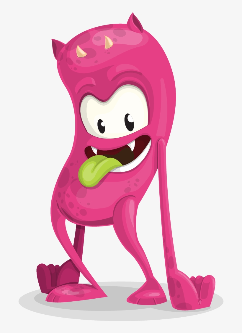 Free Cute Monster Character - Cute Monster, transparent png