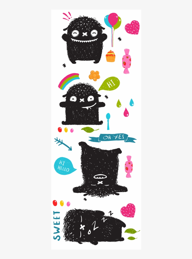 Becher Bamboocup - Monster Greetings Book/buch, transparent png