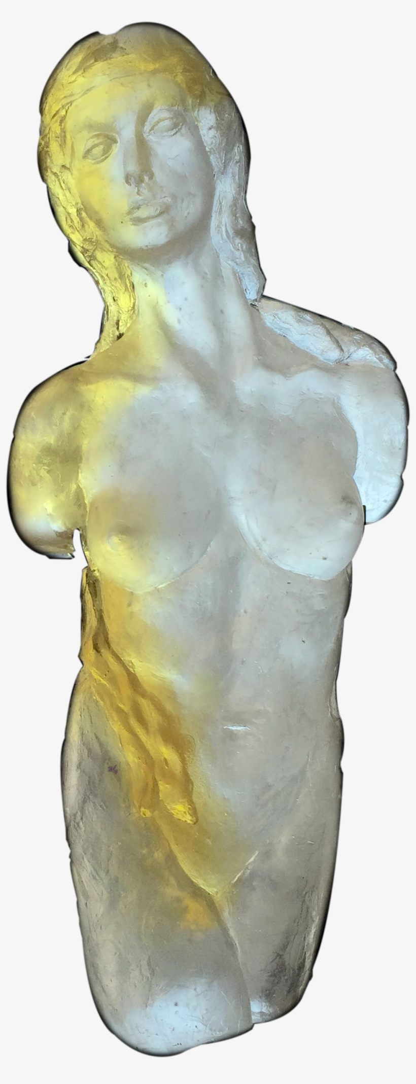 Slide1 Slide2 Slide3 Slide4 Yellow Glass Womanv4 - Glass, transparent png