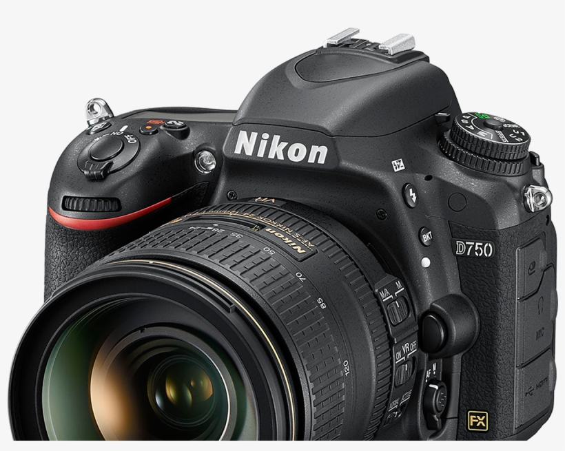 Nikon D750 Flare Investigated - Nikon D750 24.3 Mp Digital Slr Camera - Black - Af-s, transparent png