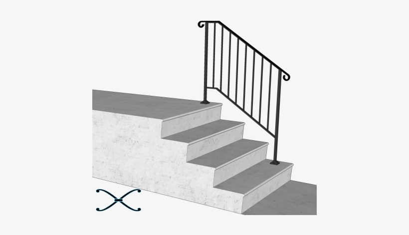 00 Out Of - Handrail For 4 Steps, transparent png
