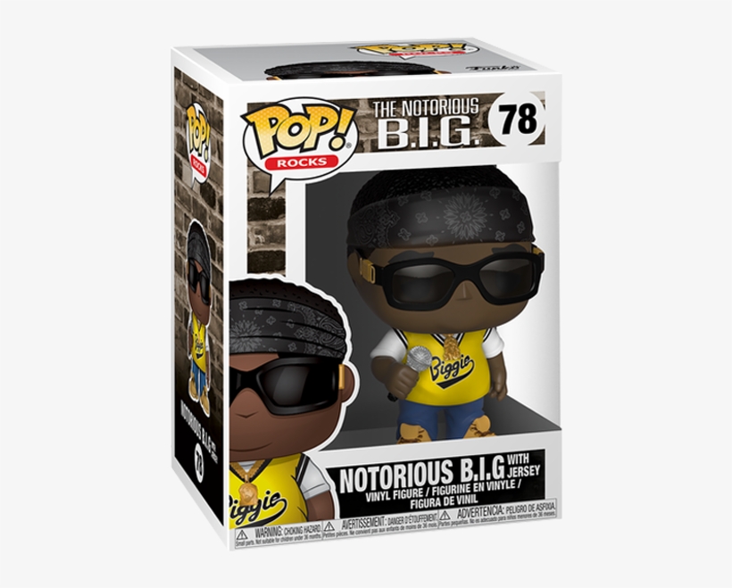 Notorious B - I - G - - Notorious B - I - G - With - Notorious Big Funko Pop, transparent png