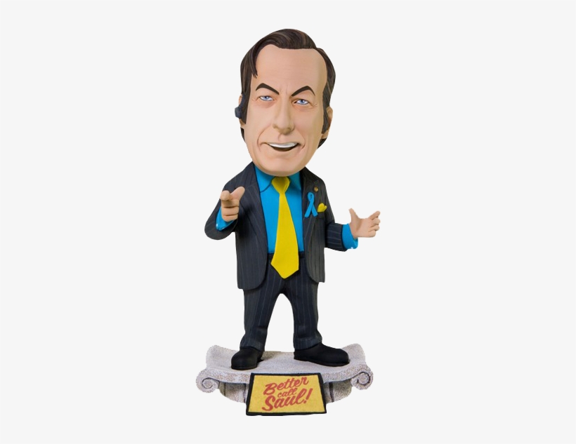 Mezco Toyz Breaking Bad 15cm Saul Goodman Bobblehead, transparent png