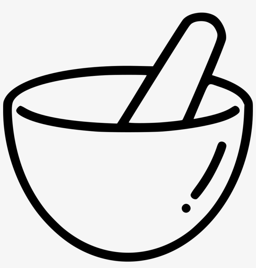 Mortar Pestle Hand Grind Mix Bowl Comments - Mortar And Pestle, transparent png
