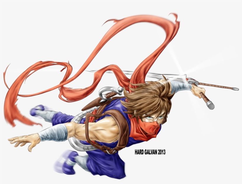 Strider Hiryu By Hardgalvan-d61huka 1,024×735 Pixels - Video Game, transparent png