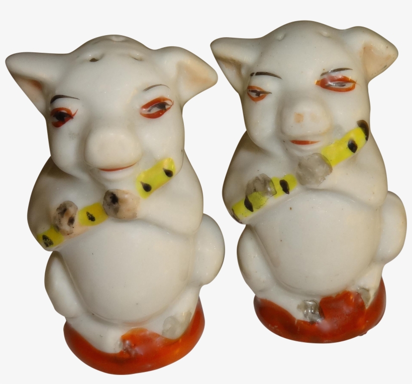 Musical Pigs Salt And Pepper Shakers - Salt And Pepper Shakers, transparent png