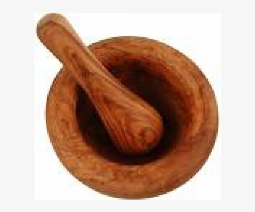 American Metalcraft Olive Wood Mortar & Pestle, transparent png