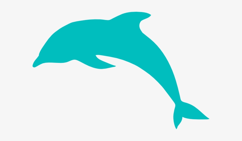 Jumping Dolphin Outline - Jumping Dolphin Clip Art, transparent png