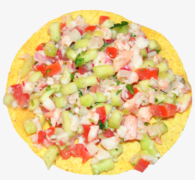 Ceviche Is A Delicious Handmade Shrimp Salad With Diced - Garden Salad, transparent png