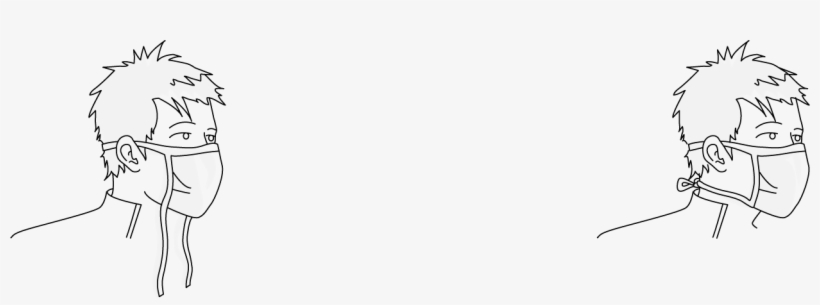 Fitting A Surgical Mask - Hybrid Bicycle, transparent png