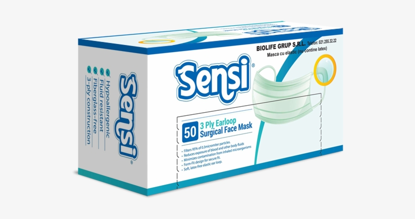 Surgical Mask Ear-loop - Mask, transparent png