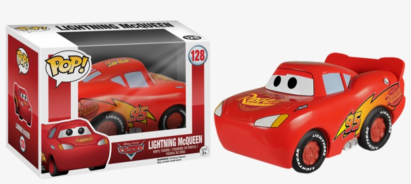 Mcqueen Pop Vinyl Figure - Funko Pop Rayo Mcqueen, transparent png