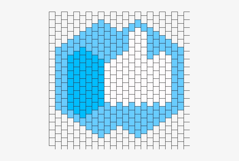 Like Bottoon Logo Surgical Mask Bead Pattern - Rage Kandi Mask Pattern, transparent png