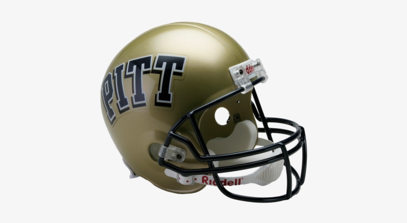 Pittsburgh Panthers Ncaa Replica Full Size Helmet - Detroit Lions Helmet, transparent png