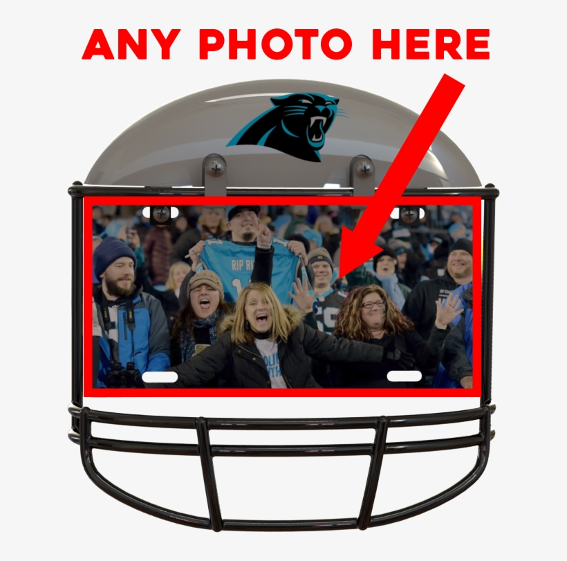 Carolina Panthers Custom Metal Photo - Carolina Panthers Nfl Dart Board W/cabinet, transparent png