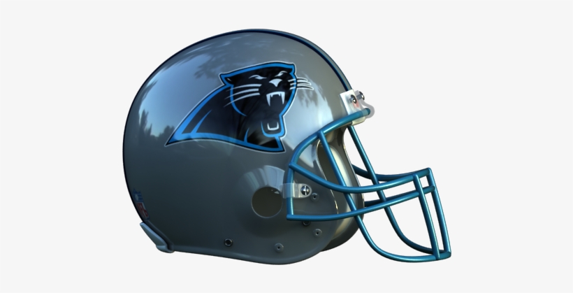 Nfl Concept Helmets - Carolina Panthers Football Logo Hockey Sport Art 30x20, transparent png