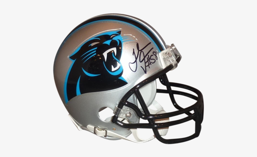 Thomas Davis Autographed Carolina Panthers Mini Helmet - Autographed Luke Kuechly Helmet - F S W Keep Pounding, transparent png