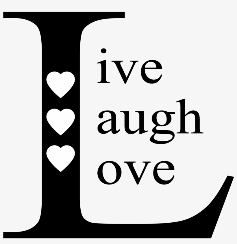 Afbeeldingsresultaat Voor Live Laugh Love - Hilouhuo Live Laugu Love Heart Gym Drawstring Backpack, transparent png