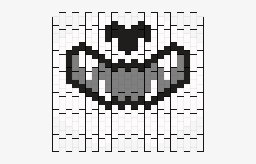Panda Bear Surgical Mask Bead Pattern - Surgical Mask, transparent png